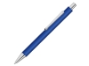 Ручка шариковая металлическая «Pyra» soft-touch с зеркальной гравировкой, синий, soft touch
