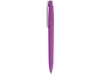 Ручка пластиковая soft-touch шариковая «Zorro», белый, фиолетовый, soft touch