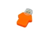 USB 2.0- флешка на 64 Гб в виде футболки, оранжевый, пластик