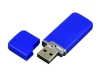 USB 3.0- флешка на 64 Гб с оригинальным колпачком, синий, пластик