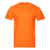 Футболка унисекс хлопок 150, 51B, Оранжевый, оранжевый, 150 гр/м2, хлопок