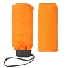 Зонт складной Five, оранжевый, оранжевый, купол - эпонж, алюминий, 190t; ручка - пластик; футляр - эва; спицы - стеклопластик
