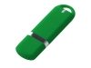 USB 3.0- флешка на 32 Гб, soft-touch, зеленый, soft touch