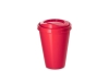 Многоразовый стакан «FRAPPE», красный, пластик