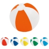 Надувной пляжный мяч Cruise, оранжевый с белым, белый, оранжевый, пвх