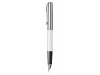 Ручка перьевая Parker Jotter Originals, M, белый, серебристый, металл