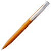Ручка шариковая Pin Silver, оранжевый металлик, оранжевый, пластик