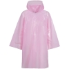 Дождевик-плащ CloudTime, розовый, розовый, пластик