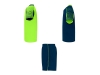 Спортивный костюм «Juve», унисекс, синий, зеленый, полиэстер