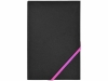 Блокнот А5 «Travers», черный, розовый, картон