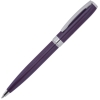 ROYALTY, ручка шариковая, фиолетовый/серебро, металл, лаковое покрытие, фиолетовый, серебристый, хромированная латунь, лак