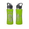 Бутылка для воды "Индиана" 600 мл, покрытие soft touch, зеленый, нержавеющая сталь/soft touch/пластик
