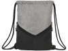 Спортивный рюкзак-мешок, серый, полиэстер