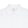 Рубашка поло мужская Spring 210, белая, белый, хлопок
