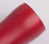 Термостакан "Монтана" 400 мл, покрытие пудра, красный, пластик/нержавеющая сталь/порошковое покрытие