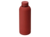 Вакуумная термобутылка с медной изоляцией  «Cask», soft-touch, 500 мл, красный, металл, soft touch