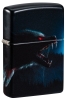 Зажигалка ZIPPO Horror Wolf с покрытием 540 Matte, латунь/сталь, черная, 38x13x57 мм, черный