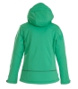 Куртка софтшелл женская Skeleton Lady, зеленая, зеленый, полиэстер 100%; софтшелл; подкладка - флис