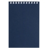 Блокнот Dali Mini в клетку, синий, синий, картон, бумага