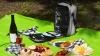 Набор для пикника "Эквадор" на 4 персоны с холодильным отделением, черный, полиэстер, металл
