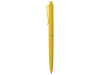 Ручка пластиковая soft-touch шариковая «Plane», желтый, soft touch