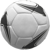 Футбольный мяч Arrow, черный, черный, полиуретан; подкладочный слой - полиэстер
