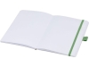 Блокнот В6 «Berk» из переработанной бумаги, зеленый, бумага, переработанный картон/бумага