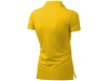 Рубашка поло "First" женская, желтый, хлопок