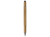 Ручка-стилус из бамбука «Tool» с уровнем и отверткой, натуральный, бамбук