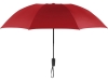 Зонт складной «Contrary» полуавтомат, красный, полиэстер