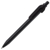 SNAKE, ручка шариковая, черный, черный корпус, металл, черный, металл