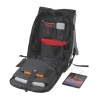 Рюкзак "Holiday" с USB разъемом и защитой от кражи, черный, полиэстер