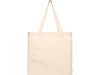 Эко-сумка с клинчиком «Pheebs» из переработанного хлопка, натуральный, полиэстер, хлопок