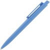 Ручка шариковая Crest, голубая, голубой, пластик