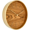 Часы настенные Oscar, дуб, шпон дуба; стрелки - пластик, дерево