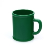 Кружка "Радуга"; зеленая, D=7,9см, H=9,6см, 300мл; пластик; тампопечать, зеленый, пластик