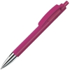 TRIS CHROME, ручка шариковая, розовый/хром, пластик, розовый, серебристый, пластик