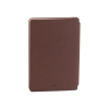 Ежедневник недатированный "Альба", формат А5, гибкая обложка, коричневый, кожзам