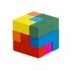 Игра-головоломка "Куб", дерево