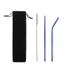 Набор многоразовых трубочек гальванических Оnlycofer Х black (спектр), спектр, металл