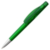 Ручка шариковая Prodir DS2 PTC, зеленая, зеленый, пластик