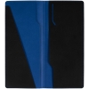 Дорожный органайзер Multimo, черный с синим, черный, покрытие софт-тач; искусственная кожа