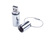 USB 2.0- флешка на 32 Гб «Цилиндр», серебристый, металл