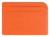 Картхолдер для пластиковых карт «Favor», оранжевый, пластик