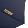 Зонт-трость Palermo, 190т, ручка - натуральная кожа; купол - эпонж