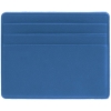 Чехол для карточек Devon, ярко-синий, кожзам