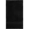 Полотенце махровое «Тиффани», среднее, черное, черный, хлопок