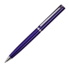 BULLET NEW, ручка шариковая, темно-синий/хром, металл, синий, металл