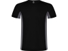 Спортивная футболка «Shanghai» мужская, черный, серый, полиэстер
