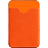 Чехол для карты на телефон Devon, оранжевый, оранжевый, кожзам